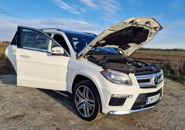 Mercedes-Benz GL cena 159900 przebieg: 167000, rok produkcji 2013 z Wrocław małe 781